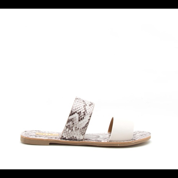 Qupid Athena snake sandal NEW - Picture 3 of 5